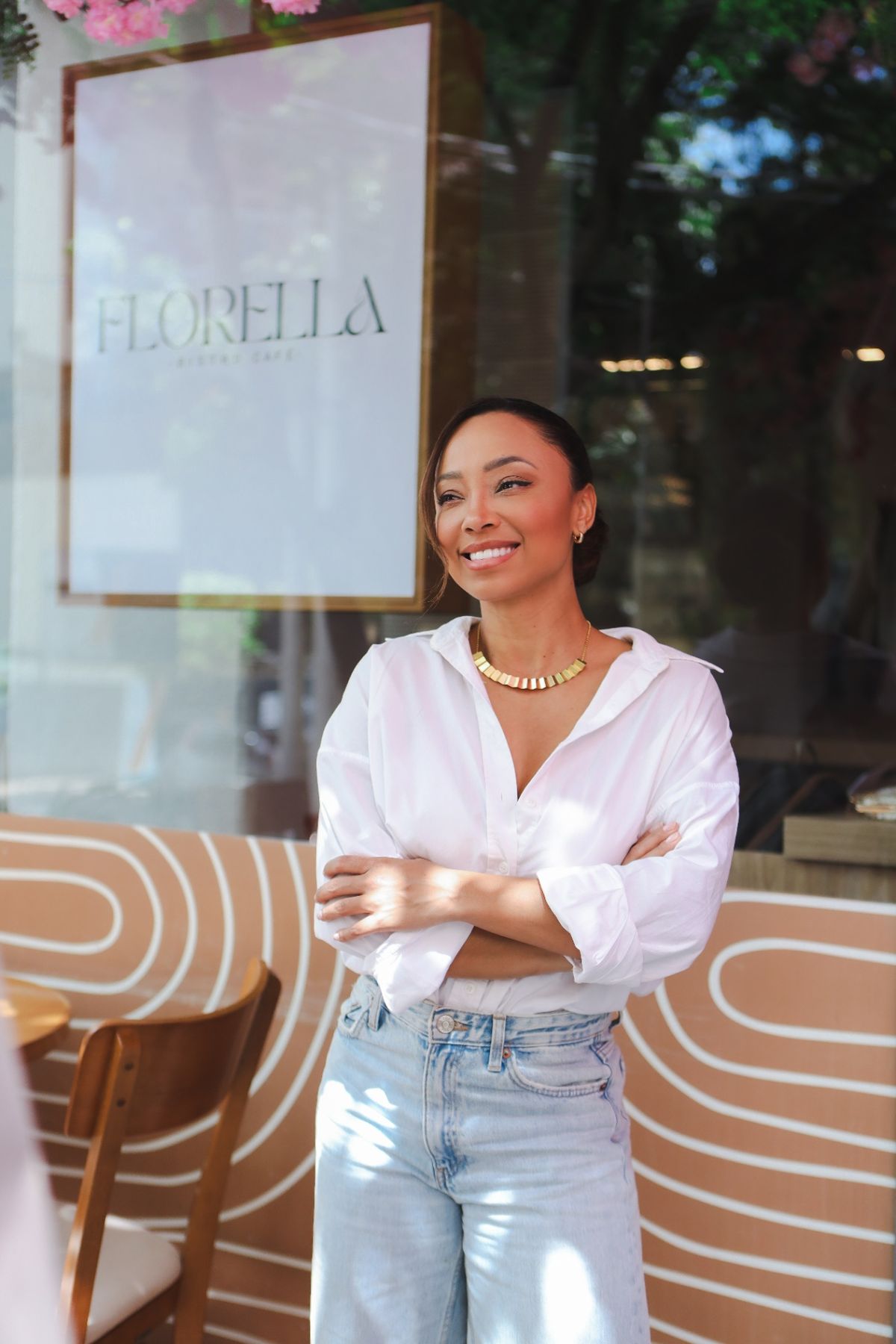 Chef Michele Crispim, campeã do MasterChef Brasil, no Florella Bistrô e Café